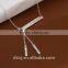 2015 Latest handmade bar shape sterling silver pendant