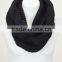 Winter Fashion Ladies Ripple Stitch Infinity Scarf, Circle Loop Scarf