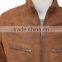 Men's Black Fashion Genuine Lamb Leather Jacket