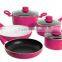 Aluminum Non-stick Kiktchenaware Wholesale Cookware Set