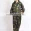 camouflage military raincoat for custom in jacket and pants durable oxford poncho for military