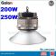 Industrial 347VAC led high bay light with Meanwell driver Bridgelux cob led 250w 200w 150w highbay light
