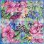 flower print spandex elastane material supplier