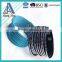 Single wrap rhinestone custom braided leather bracelets