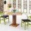 Antique Style Metal Material Dining Chair Y Shape Chair for Restaurant