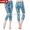 2016 Newest Sexy Design Sublimation Pants Tight Fitted Women Gym wear Leggings For Running