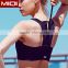 Custom Design Wholesale Backless Crop Top Organic Yoga Clothing For Women Sports Bra