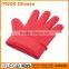 Amazon Long Sleeve Heart Dotted Kitchen Silicone Grill Glove