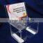Custom acrylic transparent lockable money box