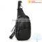 2016 soft PU chest bag, single strap bag and men's backpack