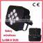 WLP-02 HOT 9x 10w pcs 5 in 1 RGBWA 8w led flat par light color wall wash lighting wedding