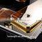 Wholesale  for iphone 6 bumper case , Gold aluminum Bumper phone case for iphone 6, for iphone 6 metal bumper mirror case