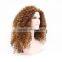 wholesale factory price machine made synthetic lace frontal wig