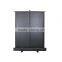 Hot sale pull up floor standing projection screen for business