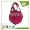 Modern Handbag shape leather pouch Travel Alarm Clock