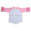 blank baby t-shirts baby girls top design baseball tee wholesale girls fall clothing