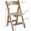 hotsale cheap solid wood folding chair