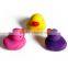 Cute rubber duck 3pk;3d duck rubber eraser