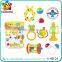2016 innovative product children hand bell baby set rattle toy