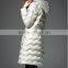 super warm thick quilted best quality 100% polyester winter jacket for ladies, high end winter coat