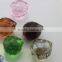 made in china color crystal glass balls with holes for lamp decoration(R-2065