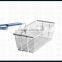 High Quality Rectangular Shallow Fat Frying Basket Fry Basket