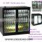 208L Two Glass Door Beverage Display Cooler for Beer