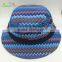 Wave pattern fabric custom bucket hat fisherman hat