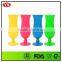 14 oz Summer Colored Hurricane Cocktail Glasses