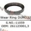 WEAR RING DURO22 OEM 261123001 Concrete Pump spare parts for Putzmeister Sany