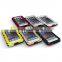 Best Hybrid Combo Cell Phone Case Waterproof Shockproof Metallic Casing Cover Silicone Bumper for iPhone 5 5s