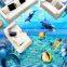 Anti-slip shower bath pvc 3D flooring rolls/laminate embossed floor