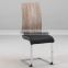 Soft PU+Ply Wood High Glossy Lacquer dining chair