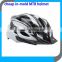 cheap in-mold MTB cycle helmet with sun visor for track