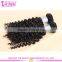 Factory direct sells deep curly style cheap hair bundles virgin peruvian hair bundles