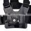 Adjustable exterme sports action Chest Camera Mount Harness for all Digital Cameras compatible with all major brands