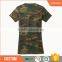 Hot sale breathable camouflage t shirts for women