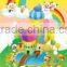 PEVA printed cartoon design table pad/floor mats/grass mats/plants mats
