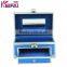 Factory Customised Lockable Blue Nail Polish Aluminum Travel Jewelry Case