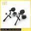 New design fashion 316 stainless steel black cross stud earrings for men, fashion stud dangle cross earrings (HE-009)