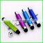 Top Popular Promotional Extend Bullet Capacitive Touch Screen Stylus Pen, High Quality Stylus Touch Pen With Dust Plug
