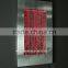 Wall mounted LED water bubble wall, stainless steel frame bubble panel