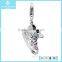 Cheap Silver Jewellery Graduation Hat Charm in Sterling Silver
