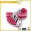 Lovely Hello Kitty red color baby crochet shoes girls baby shoes
