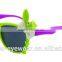 plastic material fantastic beautiful flower nice looking kids sunglasses