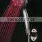 Temperature Sensor Color Changing LED Hand Shower Head