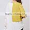 Guangzhou Garment Manufacturer Contrast Color Over size T shirts designer Women T shirts