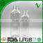 Wholesale Square Clear Pet Bottle 500ml With Tamper Proof Lid