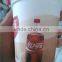 custom logo printed paper cup for ice cream