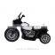 HOMCOM Ride On Motorbike Cool Tricycle 6V Children gift W / Sound - Black & White